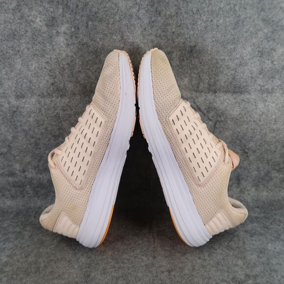 Under Armour Shoes Womens 10 Athletic Trainers UA Surge SE Running Sports Peach - Picture 8 of 13